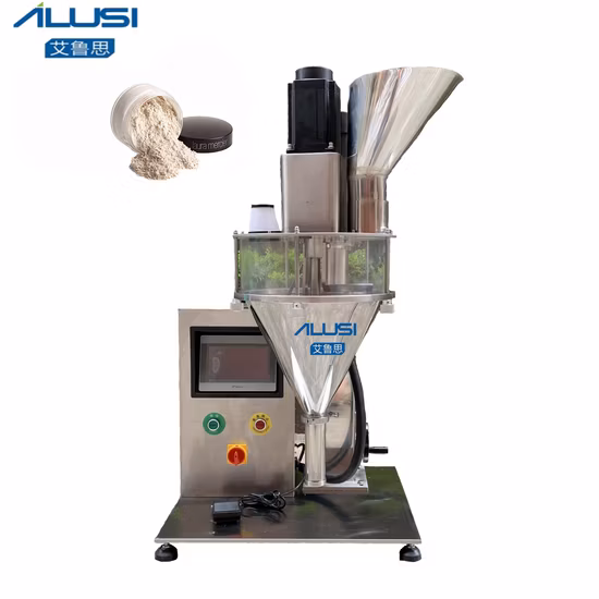 Automatic Filling Spices Small Auger Dry and Weight Bag Checking Jar New Style Manual Weighing Milk Powder Filling Machine