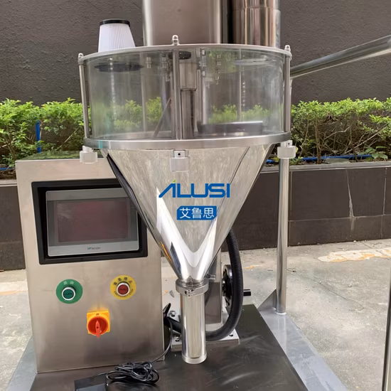Automatic Filling Spices Small Auger Dry and Weight Bag Checking Jar New Style Manual Weighing Milk Powder Filling Machine