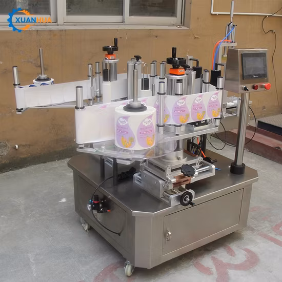 Round Bottles Square Bottles and Flat Bottles SRL-250 Automatic Sleeve Labeling Machine