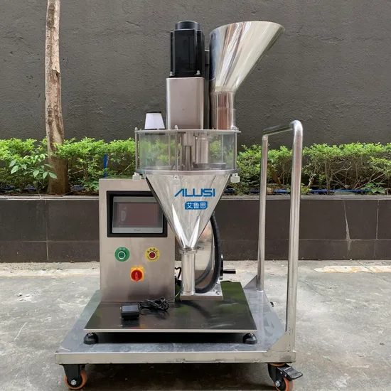 Automatic Filling Spices Small Auger Dry and Weight Bag Checking Jar New Style Manual Weighing Milk Powder Filling Machine